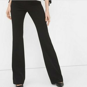 WHBM Seasonless blank flare leg dress pants